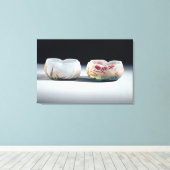 フランスのナンシー・ダウムによる2杯 キャンバスプリント (インサイチュ (ウッドフロア))