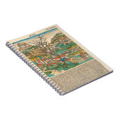 フランスのニュールンベルク年代記1493中世の古書 ノートブック (右側)