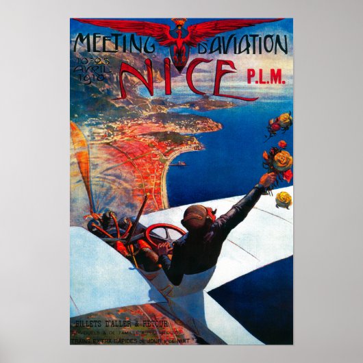 フランスのニースでD' Aviationを開催 ポスター (正面)