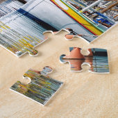 フランスのニース港のボート ジグソーパズル (側面)