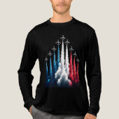 フランスのネーションアルトリコレアヴィオンアレジデンス トライブレンドＴシャツ (正面)