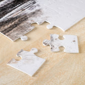 フランスのノルマンディにあるルモン・サン・ミシェル。 ジグソーパズル (側面)