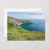 フランスのノルマンディーのはがき ポストカード (正面/裏面)