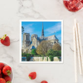 フランスのノートルダム スタンダードカクテルナプキン (インサイチュ)
