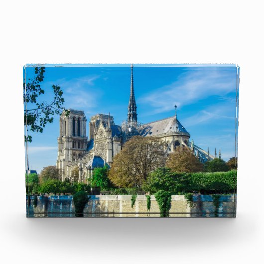 フランスのノートルダム フォトブロック (正面)