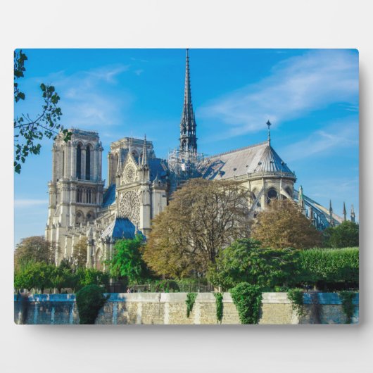 フランスのノートルダム フォトプラーク (正面)