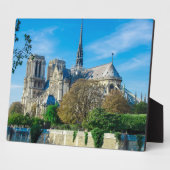 フランスのノートルダム フォトプラーク (側面)