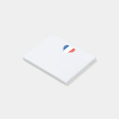 フランスのハートの投稿ノート ポストイット (アングル)