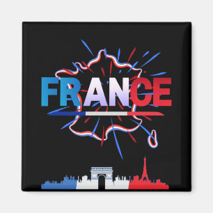 フランスのバスティーユ日 マグネット