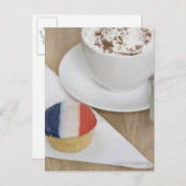 フランスのバスティーユ ポストカード (正面/裏面)