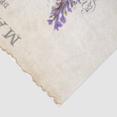 フランスのバララベンダーフラワーガーデナーヴィンテージ 薄葉紙 (詳細)