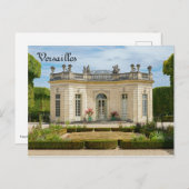 フランスのパビリオンとフランスのガーデンinベルサイユ ポストカード (正面/裏面)