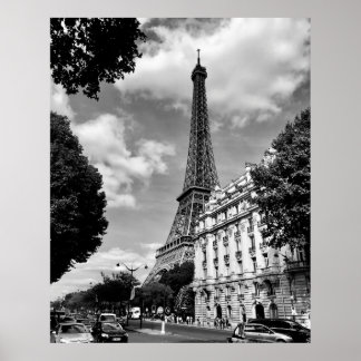 フランスのパリにあるエッフェル塔 ポスター