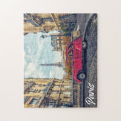 フランスのパリの午後 ジグソーパズル (縦)