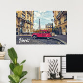 フランスのパリの午後 ポスター (ホームオフィス)