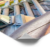 フランスのパリの美しい午後 ポスター (角)