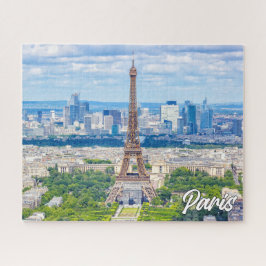 フランスのパリの美しい日 ジグソーパズル
