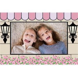 フランスのパリをテーマにした誕生日写真フレームポスター ポスター