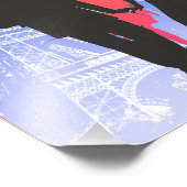 フランスのパリを表示して日付写真を保存 フォトプリント            (角)