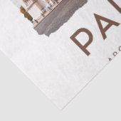 フランスのパリ。エッフェル、ルーヴル、凱旋門 薄葉紙 (詳細)