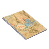 フランスのパリ ノートブック (右側)