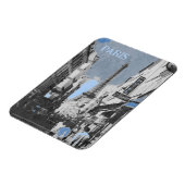 フランスのパリ、ブルーのヒント マグネット (左側)