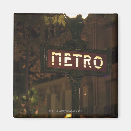 フランスのパリ。 マグネット (正面)