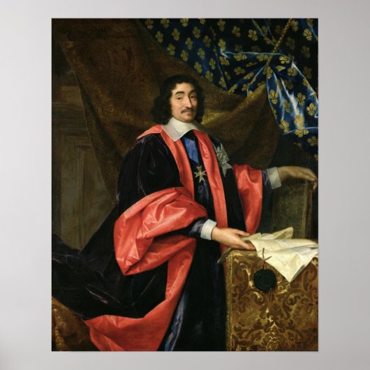 フランスのピエール・セギエ首相, c.1668 ポスター (正面)