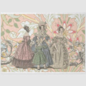 フランスのファッション紙の切り離しティッシュペーパー 薄葉紙 (正面)