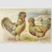 フランスのファンシーファームホダンフェイクチキンズ 薄葉紙 (正面)