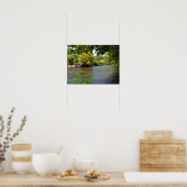 フランスのフォンテーヌ・ド・ヴォクリューズ ポスター (キッチン)