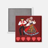 フランスのフォーカルダルザース マグネット (正面/裏面)