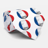 フランスのフットボール ネクタイ (ロール)