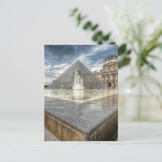フランスのフランスのルーヴル美術館 ポストカード (スタンド正面)