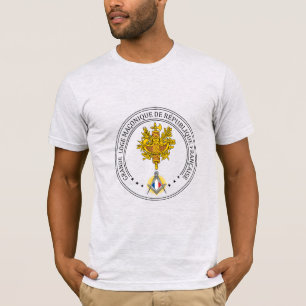 フランスのフリーマソニーロッジ Tシャツ