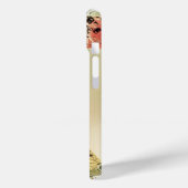 フランスのフローラレースシックなパリガーリーエッフェルタワー Case-Mate iPhoneケース (裏面 / 左)