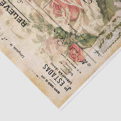 フランスのフローラ受信ティッシュペーパー 薄葉紙 (詳細)