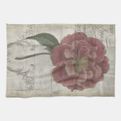 フランスのフローラ キッチンタオル (横)