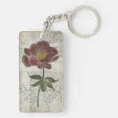 フランスのフローラ キーホルダー (裏面)