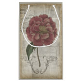 フランスのフローラ スモールペーパーバッグ (裏面)