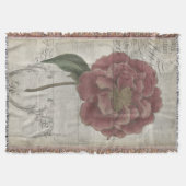 フランスのフローラ スローブランケット (正面)