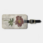 フランスのフローラ ラゲッジタグ (正面横)