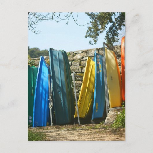 フランスのブルターニュ ポストカード (正面)