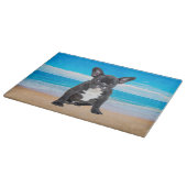 フランスのブルドッグビーチ カッティングボード (角)