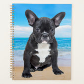 フランスのブルドッグビーチ プランナー手帳 (正面)