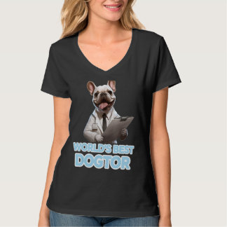 フランスのブルドッグ愛おもしろい犬の母の世界最高のはDogt Tシャツ