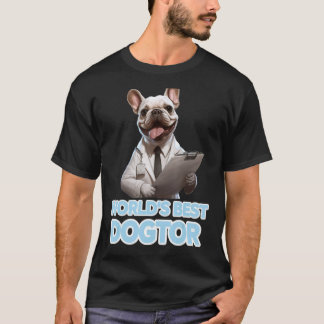 フランスのブルドッグ愛おもしろい犬の母の世界最高のはDogt Tシャツ