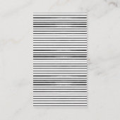 フランスのブルドッグ男女兼用ベビー エンクロージャーカード (裏面)