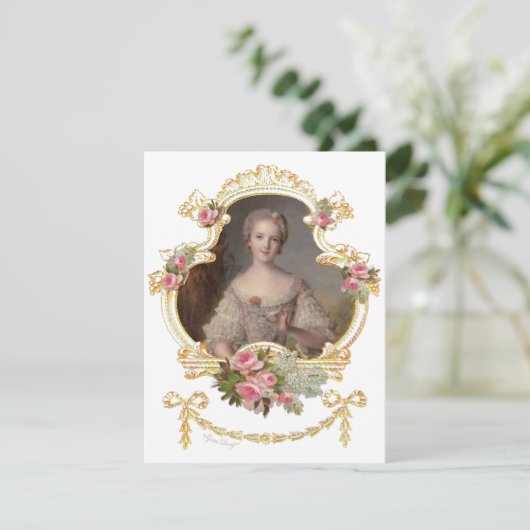 フランスのプリンセス、ルイーズ·マリーさん発表 案内状 (スタンド正面)