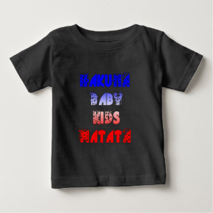 フランスのベビーキッズハクナマタタ.png ベビーTシャツ